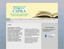 Tablet Screenshot of cspra.us